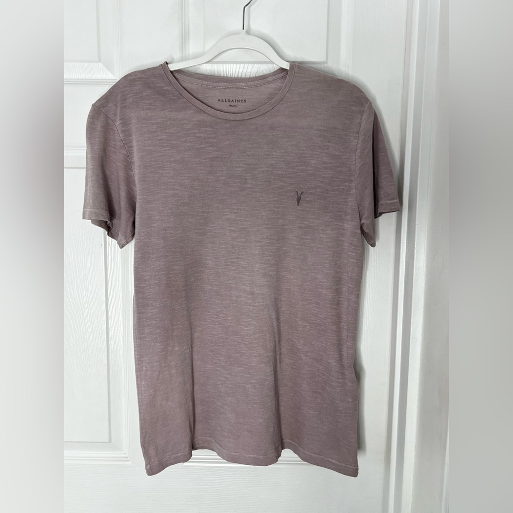 NWOT All Saints Soul Crew Men's Short Sleeve Tee Shirt Sz S